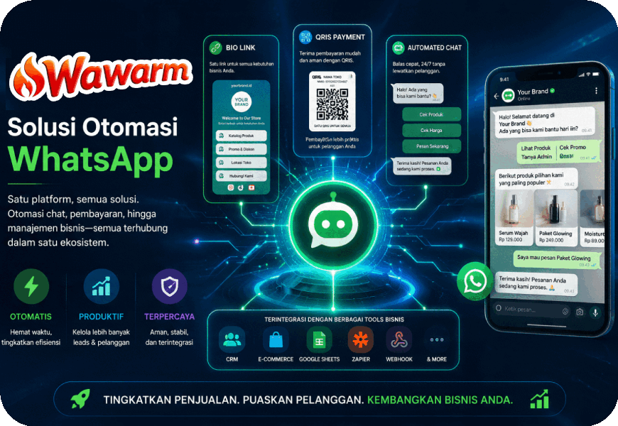 Daftar 🔐 Akun WAWarm
